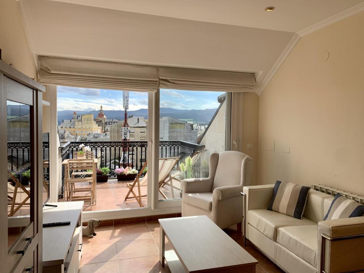 Moderno Piso Con La Mejor Terraza De Ribadeo Y Vistas Maravillosas エクステリア 写真