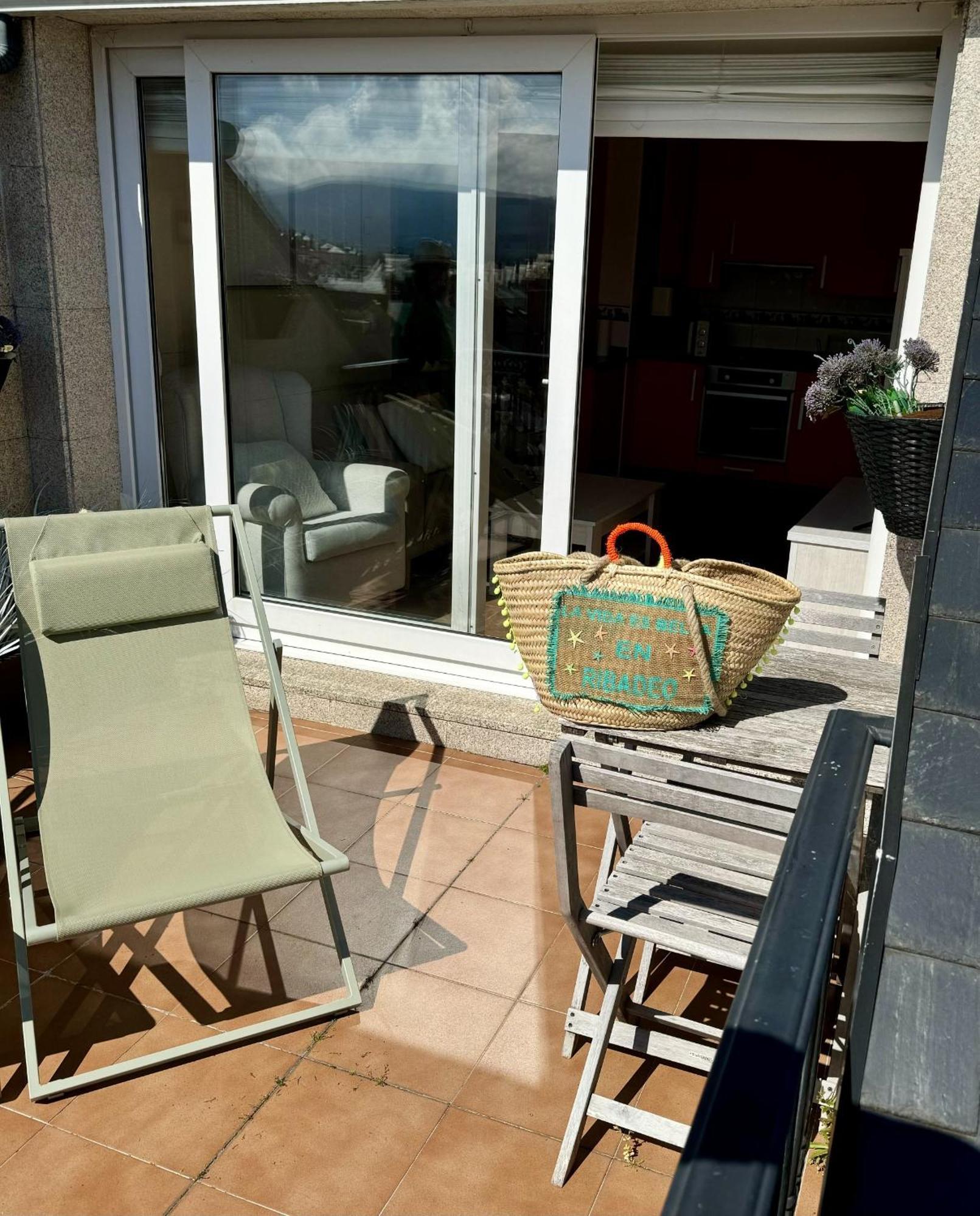Moderno Piso Con La Mejor Terraza De Ribadeo Y Vistas Maravillosas エクステリア 写真