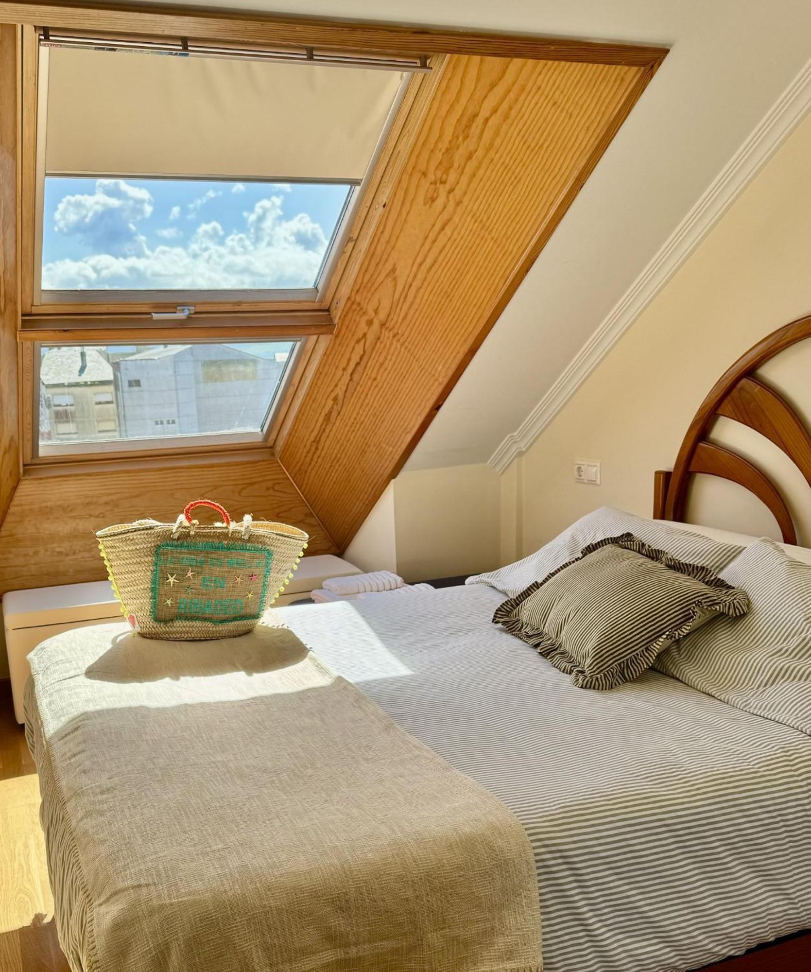Moderno Piso Con La Mejor Terraza De Ribadeo Y Vistas Maravillosas エクステリア 写真